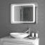 Annabella Glass Flat Wall Mirror