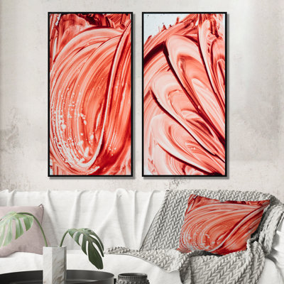 «Smeared Blood», ensemble de 2 reproductions sur toile