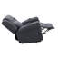 Fauteuil inclinable électrique en microfibre Domana