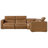 5-Piece Wall-hugger Upholstered Power Reclining Sectionnal-679271160-679271161-702016368