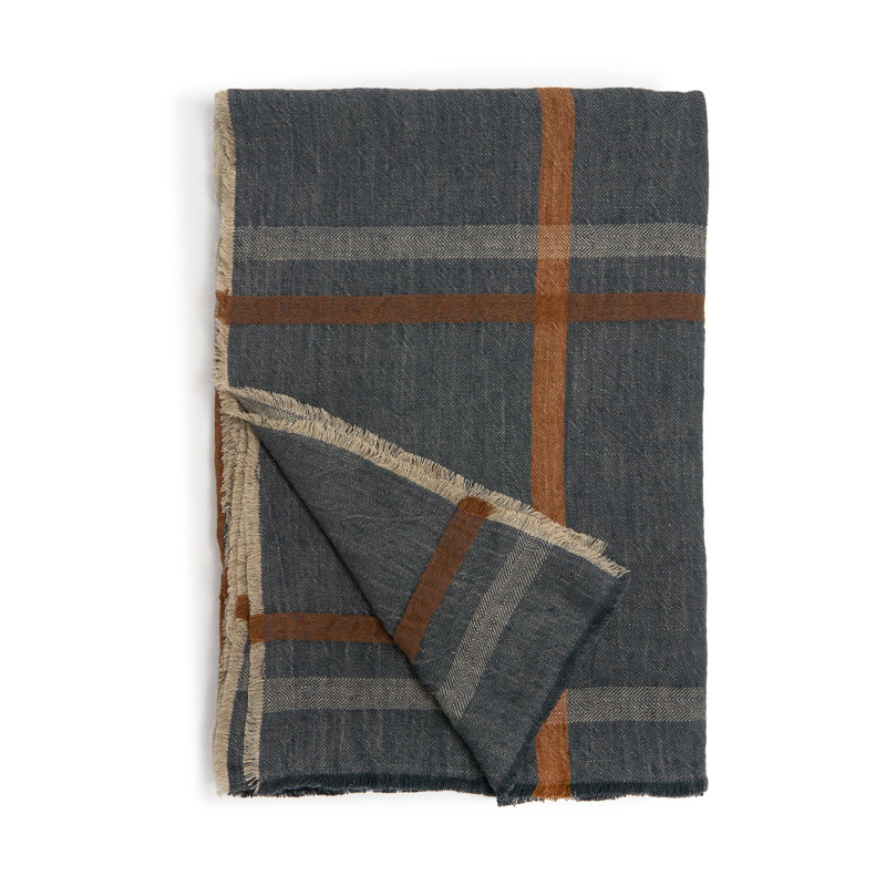 Bryant Handwoven Linen Oversized Throw