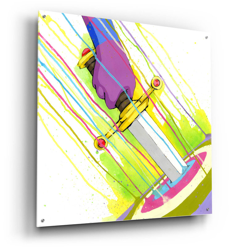 " To The Hilt " by Ric Stultz, 36" H x 36" W x 0.2" D