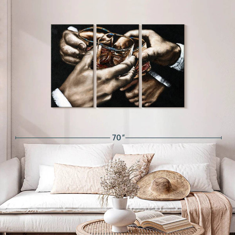 Yarlin Cheers, 36" H x 57" W
