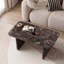 Table basse haut de gamme, Rosso Marmo, 100 x 42 x 60 cm | Matériau : Panneaux de particules mélaminés (épaisseur : 1,8 cm)