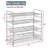12 Pair Stackable Shoe Rack-1327947536