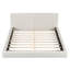 Lit plateforme tapissier avec tissu en velours-271849499