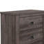Table de chevet contemporaine à 2 tiroirs 1pc