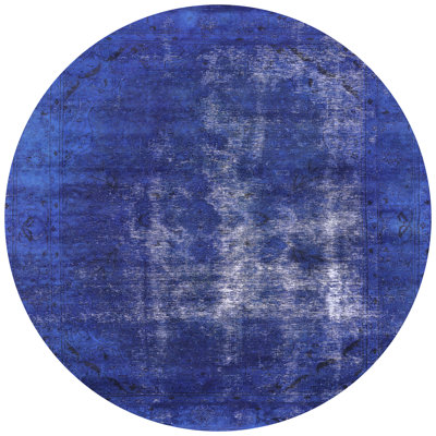 Tapis bleu foncé Rogofsky