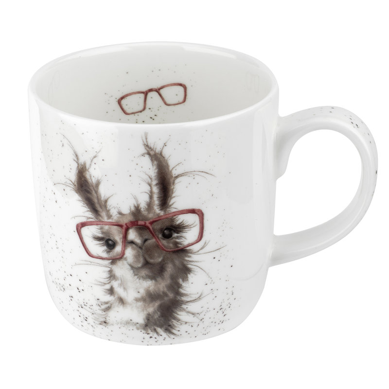 Royal Worcester Rw-Wrendale Designs Mug 14 Oz No Probllama (Llama)