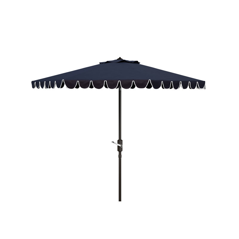 Parasol de plage 7,5 pi Teo, Bleu marine
