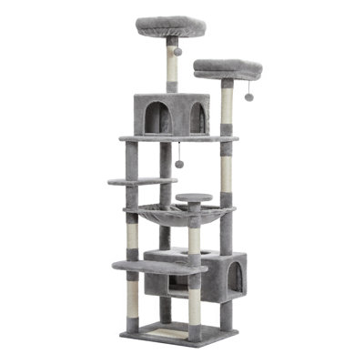 Plush Indoor 72-Inch Large Cat Tree