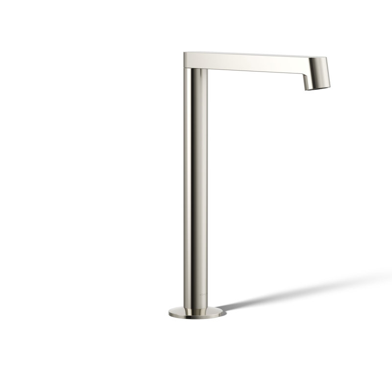 Components Tallbathroom Sink Spout with Row Design, Vibrant Polished Nickel