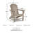 Emory Foldable Outdoor Adirondack Chair-1073228096