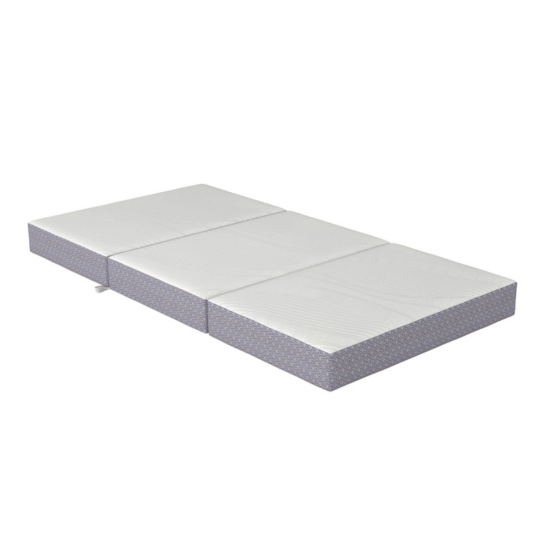 Matelas pliant en mousse viscoélastique CoolSoft, Lit simple, 6"