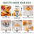 Electric Citrus Juicer, 90W Automatic Juice Squeezer With High-Speed 15,000 RPM