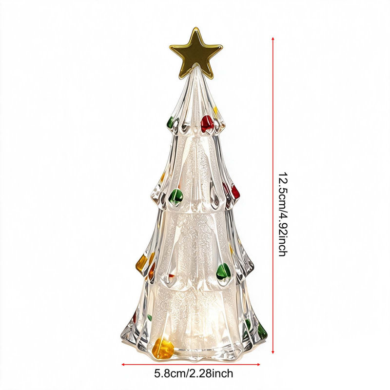 Décorations de Noël, lumières de Noël en plastique