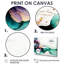 «Ethereal Violet», art mural abstrait avec vagues liquides-838606705-838606710-838606704