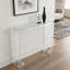 Console simple et transparente en verre acrylique-1385809620