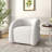 Aunna Upholstered Swivel Barrel Chair-753683426