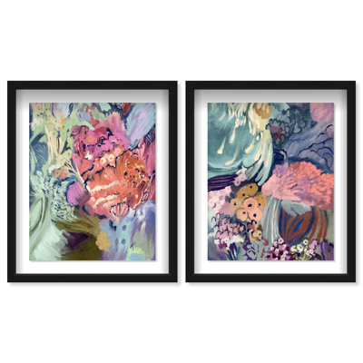 Abstract Botanicals Set Set by Oliver Gal