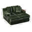 2 Seater Corduroy Sofa-14834123