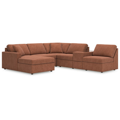 Canapé modulaire 6 pièces avec méridienne Modmax