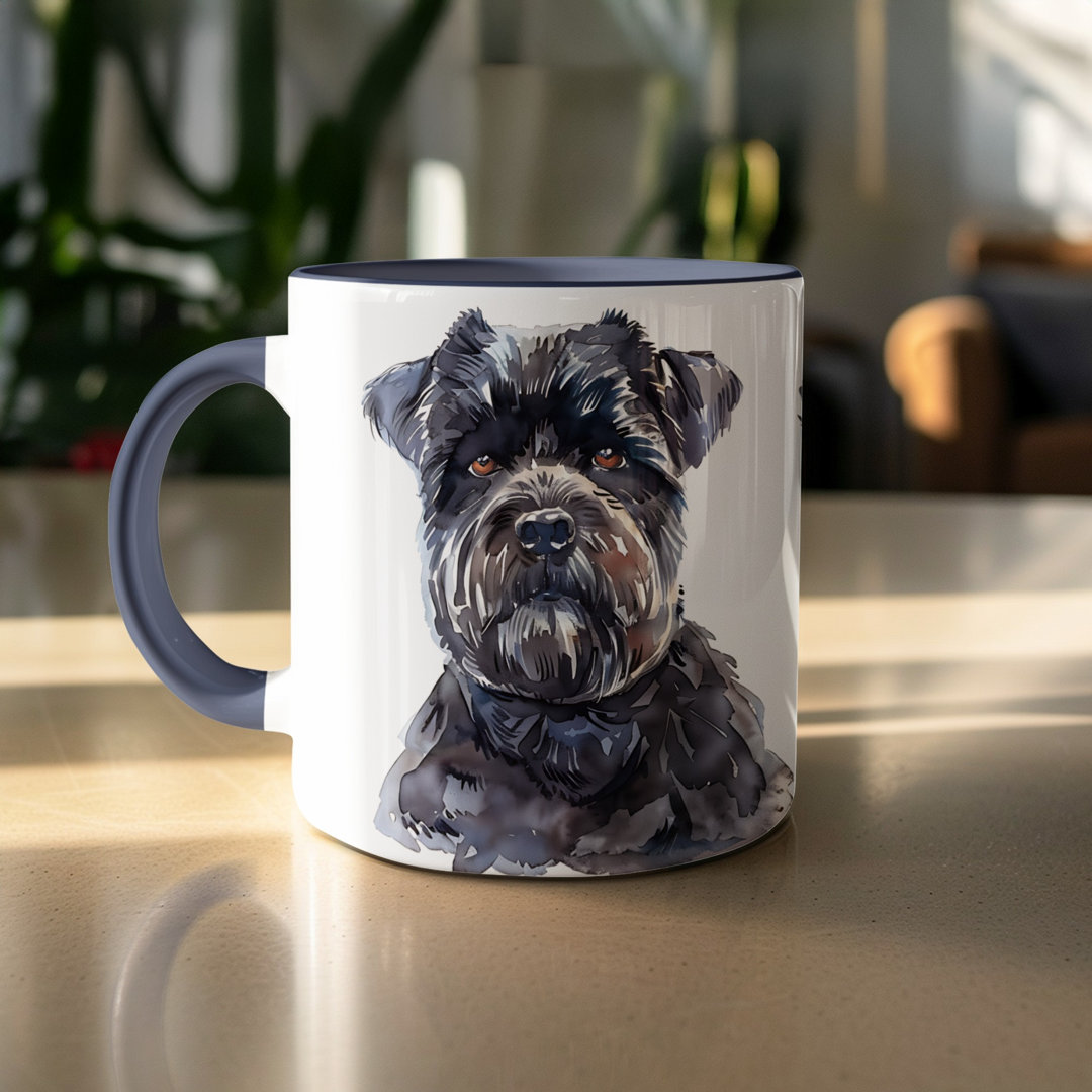 Adorable Watercolor Terrier Puppies 11oz Coffee Mug