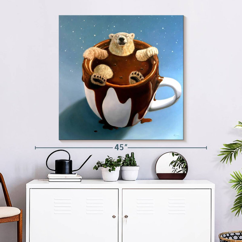 Ketti Chocolate Spa, 33" H x 33" W