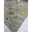 Tapis gris contemporain en laine noué à la main Oushak-85425925