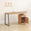Metal Base Computer Desk