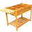Wood Raised Garden Bed With Foldable Table And Space For Vegetable Flower Cultivation 8 Side Gardening Enthusiasts-1727787836
