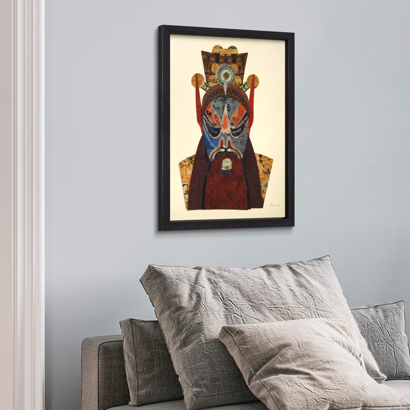« pékin opera mask #2 », impression