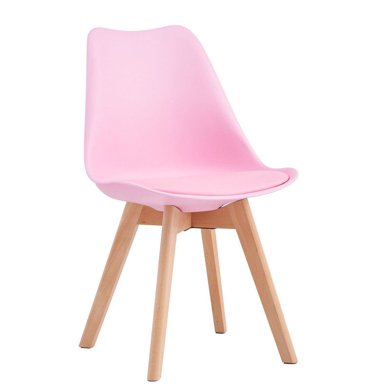 Knutsford Kitchen Dining Chair, Pink, 1
