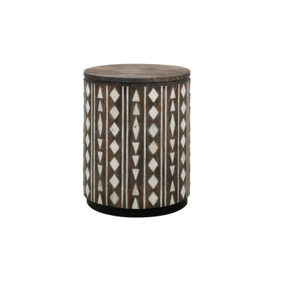 Table de bout en bois massif Treton
