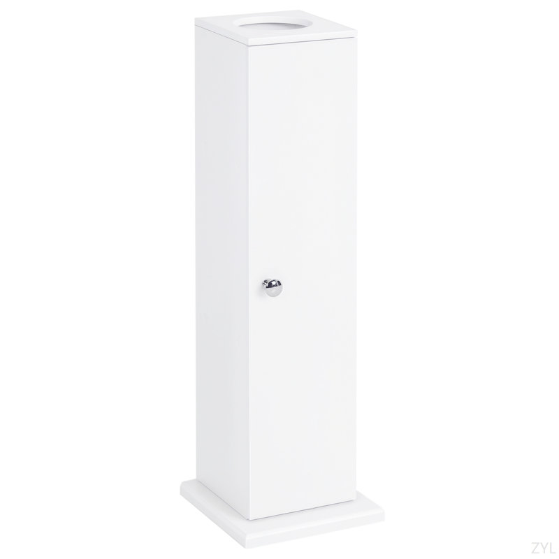 Petite armoire à papier de toilette, armoire de coin de salle de bain