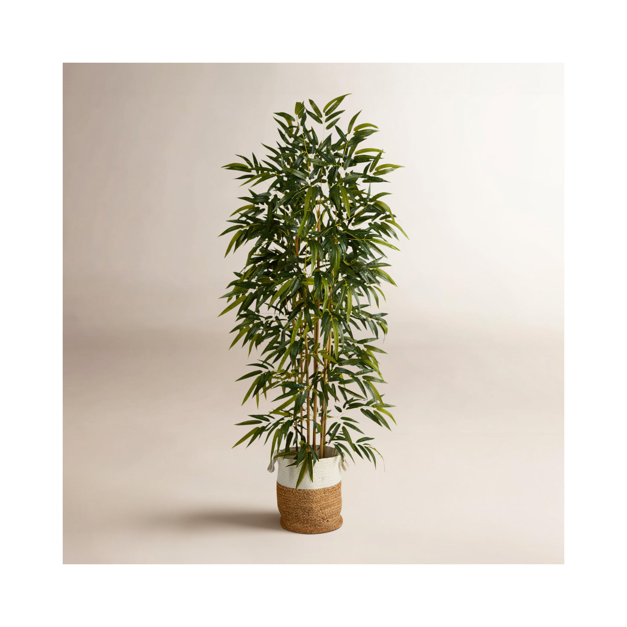 75'' Faux Bamboo Tree in Bamboo Planter