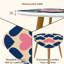 Ensemble de 2 tables basses gigognes Triangle