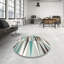 Tapis décoratif gris contemporain-568056261
