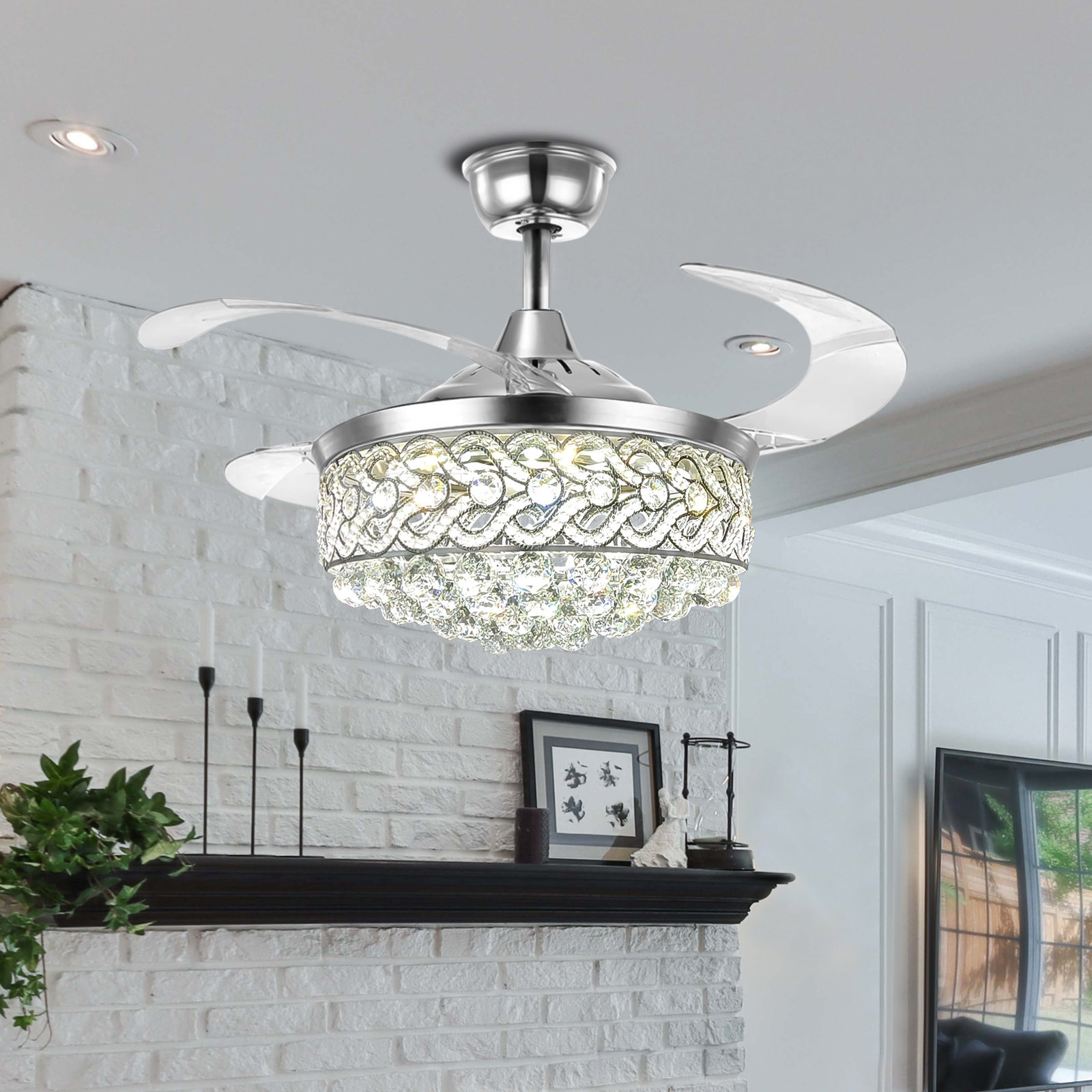 Rosdorf Park Daumantas 42'' Ceiling Fan with LED Lights & Reviews