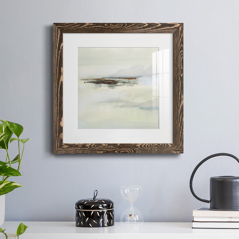 Atmospherique II - reproduction encadrée de qualité supérieure - prête à être accrochée, H 31,5 po x l 31,5 po x P 1,5 po