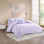 Ensemble d'édredon 4 pièces pour lit simple / simple TG Callie Pink Multi 100% coton jacquard-1630822768-1630822770