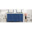 Ensemble de meuble-lavabo 60 po avec lavabos doubles (séparés), lavabos doubles en céramique, étagère de rangement et tiroirs séparés (miroir non inclus) - Solution de salle de bain moderne pour salles de bain spacieuses