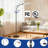 LED Floor Lamp With Remote Control Foot Switch For Living Room