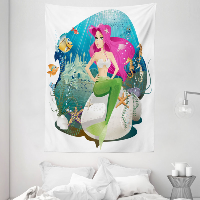 Tapisserie européenne en polyester, H 80 po x l 60 po