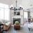 5 - Light Dimmable Wagon Wheel Chandelier