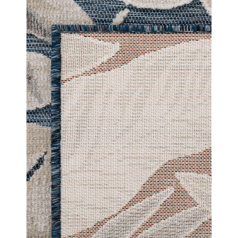 Firman Wygant Indoor/Outdoor Area Rug, Rectangle 9'9" x 12'