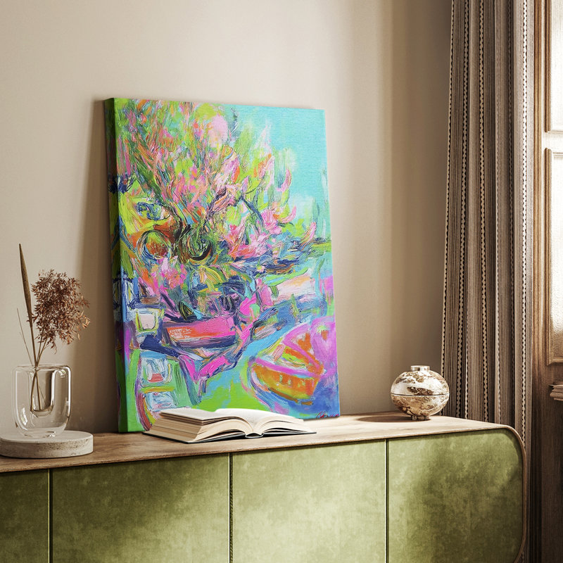FLORAL Series dxciii - galerie sur mesure, H 12 po x l 8 po
