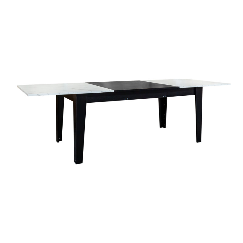 Large Extendable Kitchen Dining Table - 106.3 Inches, Family-sized Dining Table