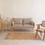 Chunky Braided Jute Area Rug with Tassels | 4' x 6' | Natural-769668749