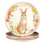 Ensemble de 4 assiettes à dîner Certifié International Jardin de Pâques